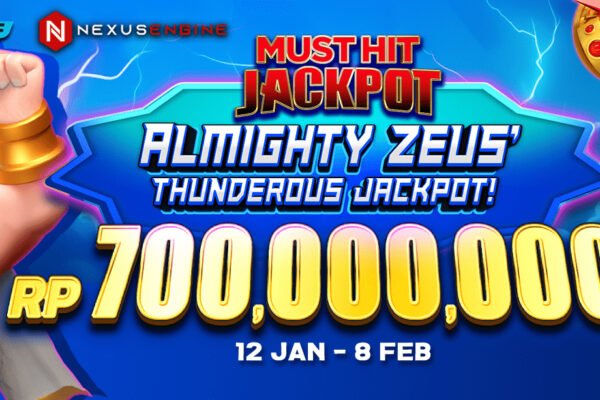 Banner MICROGAMING - ALMIGHTY ZEUS' THUNDEROUS JACKPOT