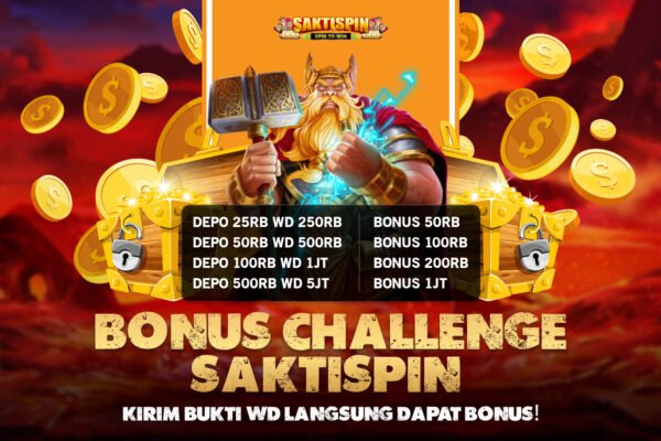 Banner Bonus Challenge WD Slot Saktispin