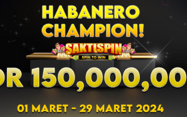 Banner HABANERO CHAMPION Saktispin