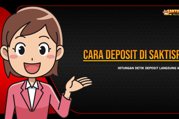 Banner Cara Deposit di Saktispin