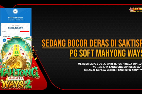 BOCORAN JACKPOT MAXWIN MAIN SLOT DI SAKTISPIN