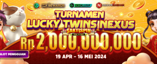 TURNAMEN LUCKY TWINS SLOT MICROGAMING