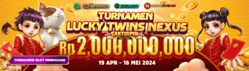 TURNAMEN LUCKY TWINS SLOT MICROGAMING