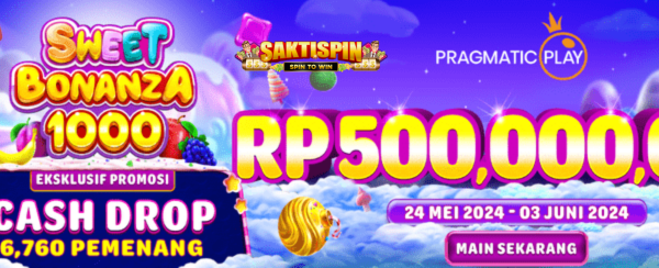 EVENT CASH DROP SLOT PRAGMATIC PLAY SWEET BONANZA