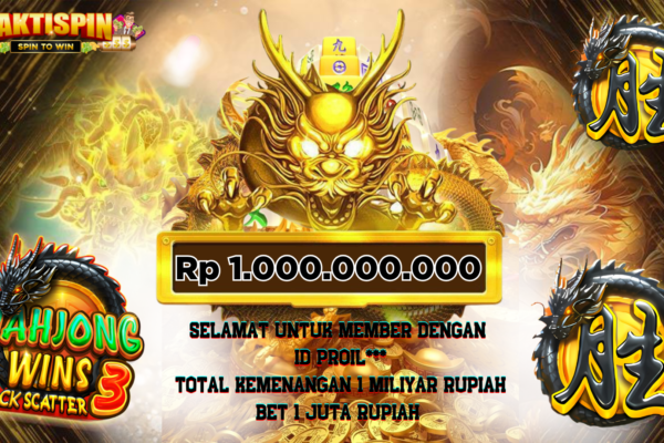 Menang 1 Miliar SaktiSpin